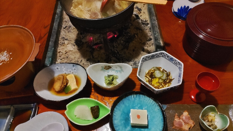 遠刈田・大沼旅館夕食