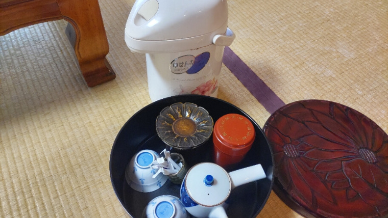 遠刈田・あづまや旅館お茶セット